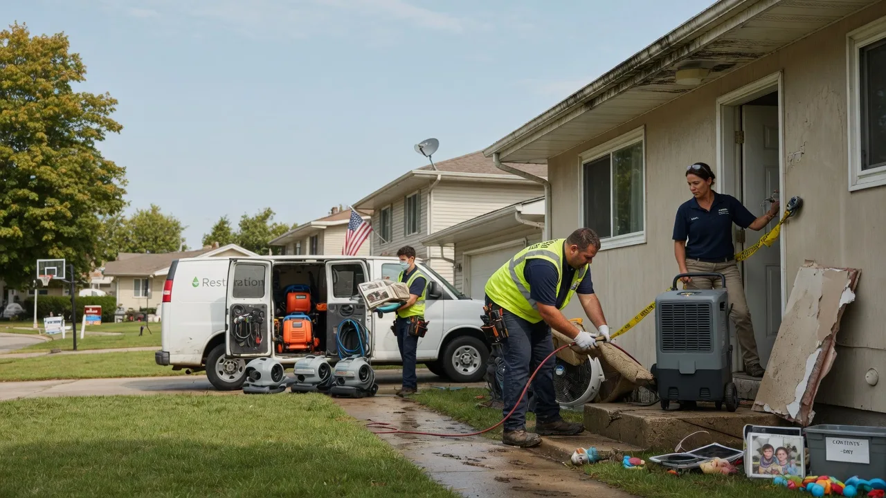 Water Damage Restoration in Van Horne, IA near me